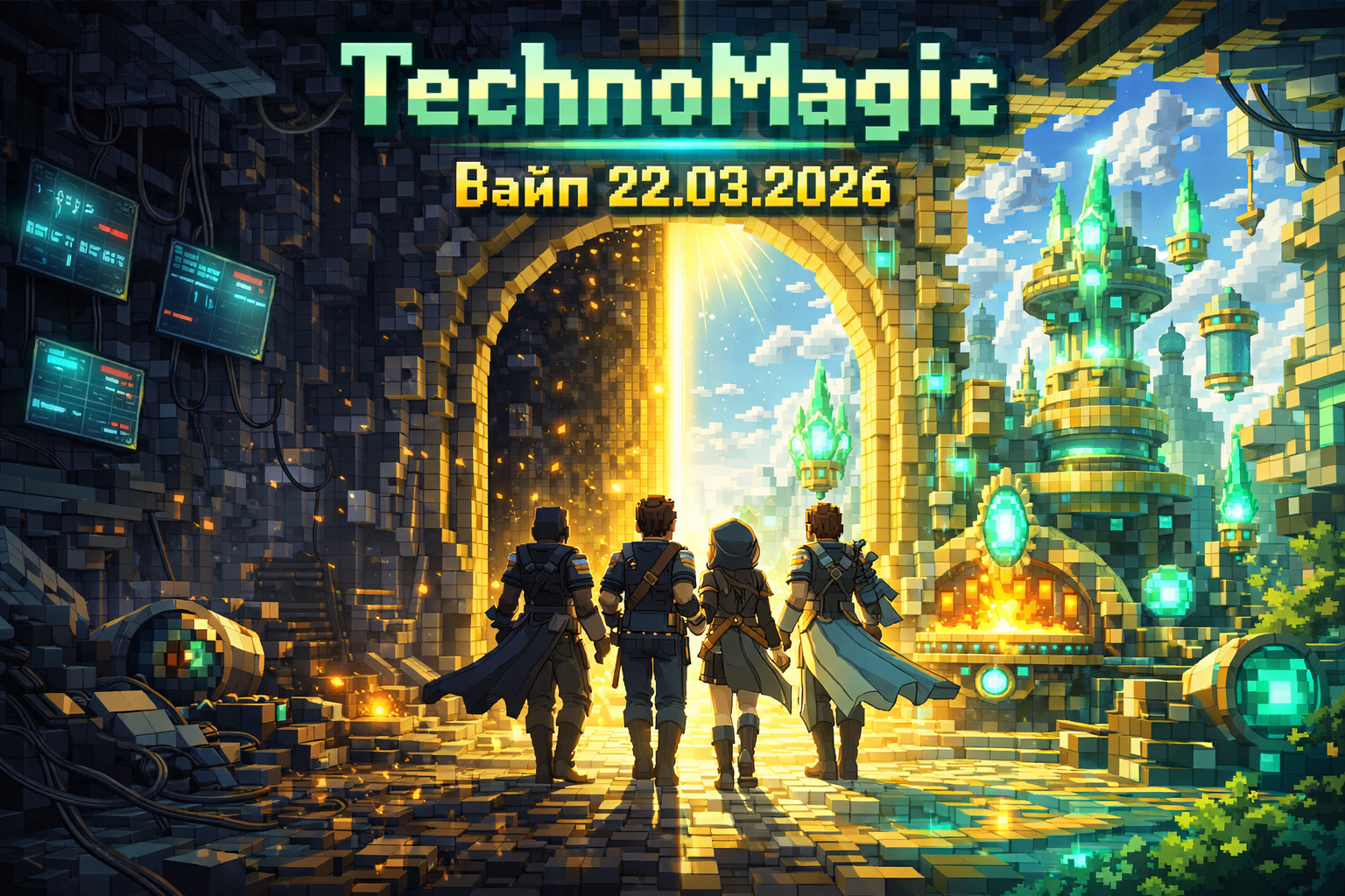 TechnoMagic [1.7.10] - Вайп состоялся